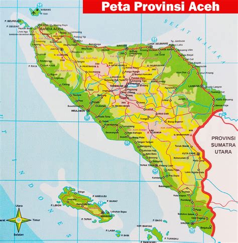 Peta Aceh Geografis Serta Sumber Daya Alam Paling Lengkap Riset