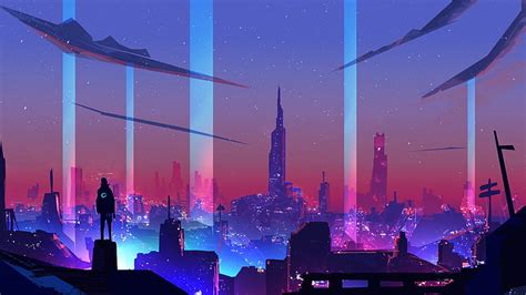 1366x768px Free Download Hd Wallpaper Synth Retrowave Neon