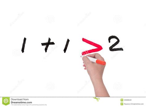 1 is for now, and other 1 is reserve for future. One plus one concept stock image. Image of script, word ...