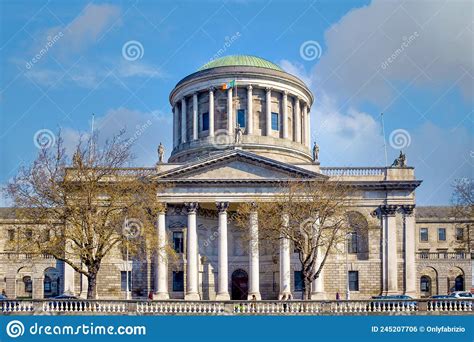 Four Courts Stock Photo Image Of Courts Classic Architecture 245207706