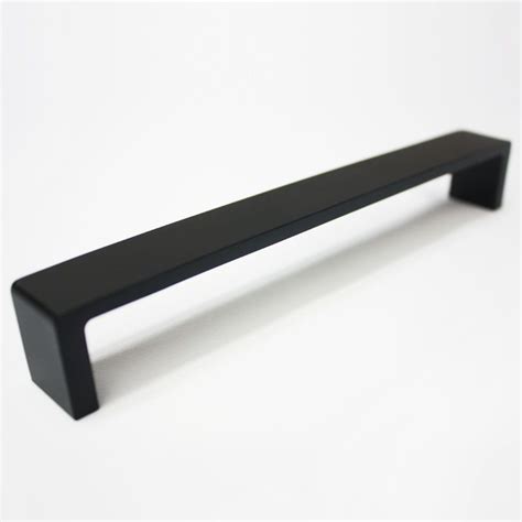 Black cupboard handles complement almost any interior style. Black Solid 160 mm Metal Kitchen Cupboard Handles Cabinet ...
