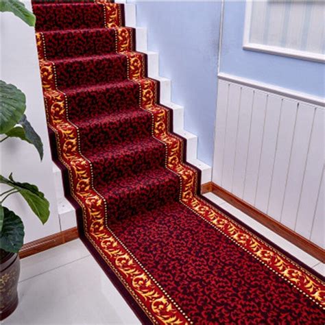 Nordic Red Stair Carpet Area Rugs Bedroom Living Room Floor Mats