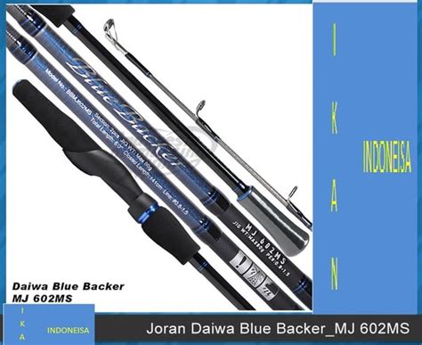 Jual Pancing Joran Mancing Daiwa Blue Backer Micro Jigging Ms