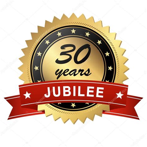 Jubilee Medallion 30 Years Stock Vector Image By ©opicobello 92223578