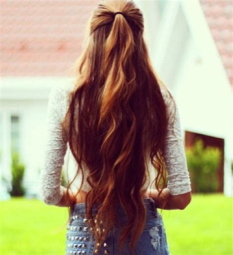 15 Awesome Cute Hairstyles For Waist Length Hair