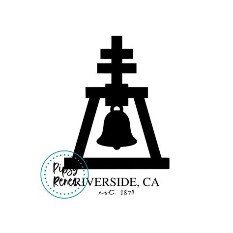 Riverside Raincross Svg Riverside Bell Riverside California Digital
