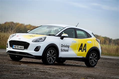 Puma Becomes Third Ford Offered To Learners By Aa Driving School Great Britain Ford Media Center