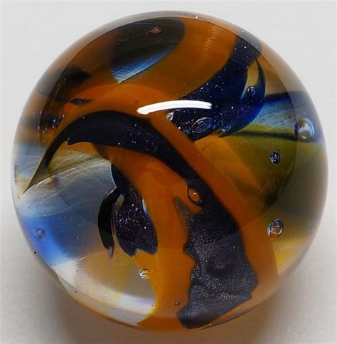 Winlock Marbles Handmade Art Glass Marble Lampwork Glass