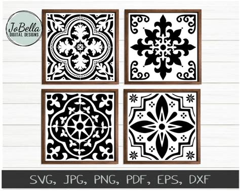 Free Printable Tile Stencils