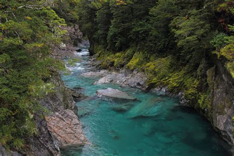 Blue Pools Mount Aspiring National Park The Most Visited Flickr