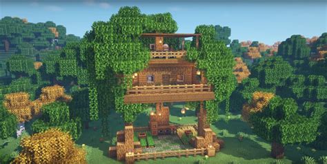 Minecraft Treehouse Mansion Minecraft How To Build A Treehouse