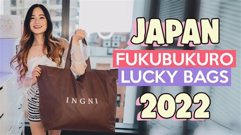 lucky bags fukubukuro 2022 from japan try on youtube