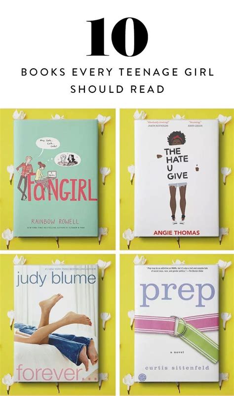 10 Books Every Teenage Girl Should Read Best Books For Teens Books