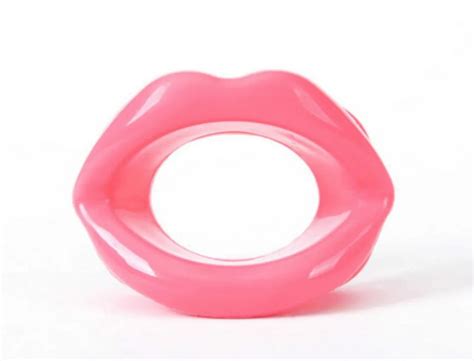 Erotic Toys Rubber Opening Mouth Gag Sexy Lip Oral Sex Gag Bondage