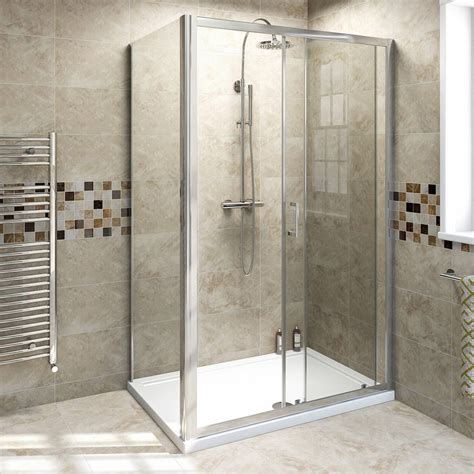 v6 sliding shower enclosure 1200 x 800