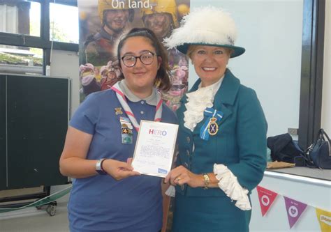 Girlguiding Isle Of Wight Leaders Recognised At Awards Ceremony