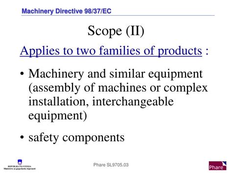 Ppt Machinery Directive 9837ec Powerpoint Presentation Free