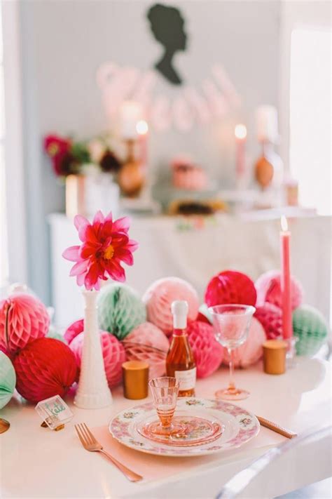 Thankfully, the decorations don't have to. 15 Bridal Shower Decor Hacks That Will Save You Major Moola | Cheap wedding decorations, Dinner ...