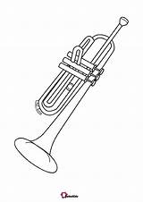 Trumpet Bubakids sketch template