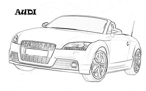 You'll find cars coloring pictures for all types of kid motorists. Exotic cars printable coloring page for kids 8