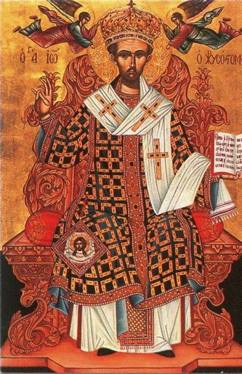 Orthodox Christianity Then And Now Saint John Chrysostom Patriarch Of