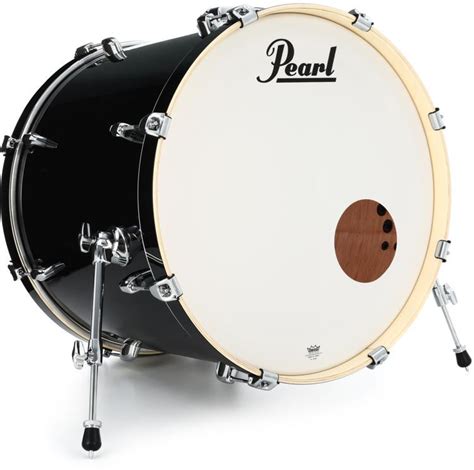 Pearl Export Exx Bass Drum 22 X 18 Inch Jet Black Sweetwater