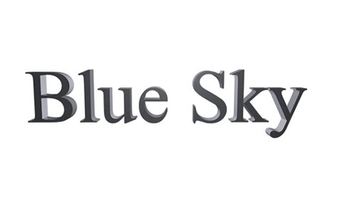 Blue Sky Studios Moving Logo On Behance