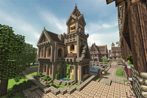 Club Dos Games 3 Épicas Construções Medievais Em Minecraft