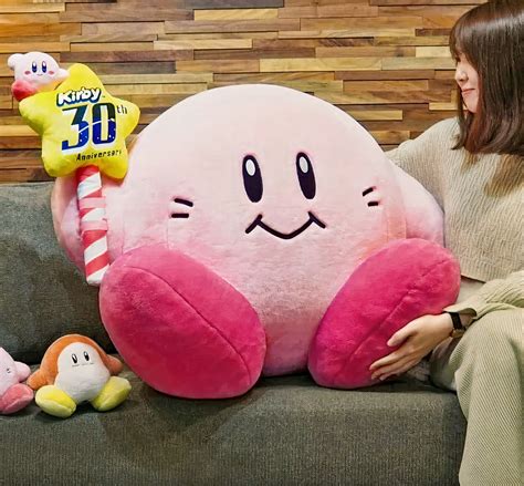 Giant Kirby Plush Unveiled Ahead Of 30th Anniversary Celebration The