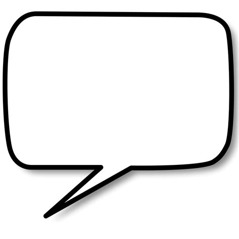Blank Speech Bubbles Free Download On Clipartmag