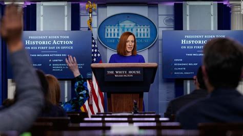 Jen Psaki Biden White House Press Secretary Pledges To Share Accurate