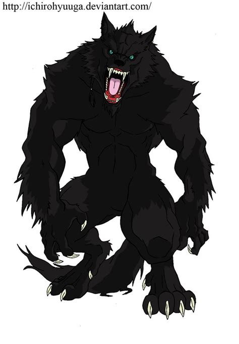 Black Wolfman By Ichirohyuuga On Deviantart Werewolf Art Werewolf
