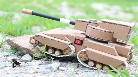 How To Make A Tank From Cardboard Amazing Toy Diy Youtube