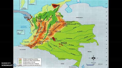 Mi Tarea Maqueta De Relieve Mapa De Colombia Y Volcanes Kulturaupice