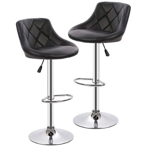In addition,it is an ideal solution when you have guests over for drinks or dinner. Bar Stools Barstools Swivel Stool Set of 2 Height ...
