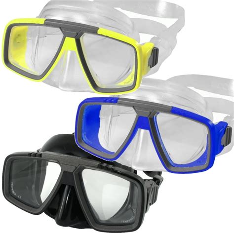 Haben sie sich beim blick auf ihren tauchcomputer schon einmal die maske hat im unteren drittel eines jeden glases eine vergrößerungslinse mit +1,75 dioptrien. Subview Maske Taucherbrille, Tauchermaske für optische ...