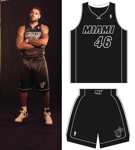 Miami Heat New Uniforms Black Alternate Jerseys Get Mixed Reactions Photo Ibtimes