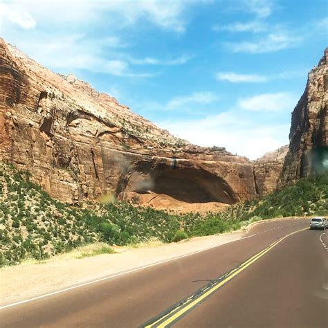 Bryce canyon lodge is open from april 1 through november 1, and has cabins, motel rooms and suites, a. Driving from Zion to Bryce Canyon Amphitheater | Living Mi ...