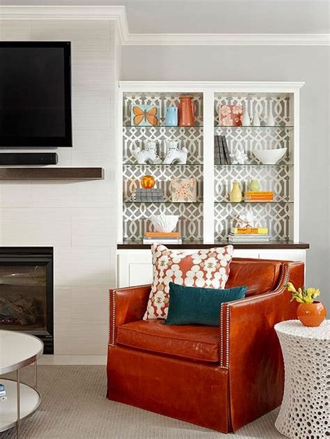 48 Interesting Burnt Orange And Teal Living Room Ideas