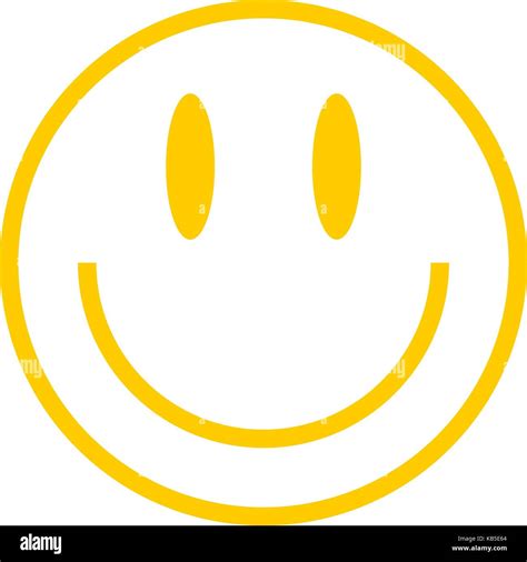 Smiling Cartoon Emoji Emoticon Smiley Stock Vektorgrafiken Kaufen Alamy