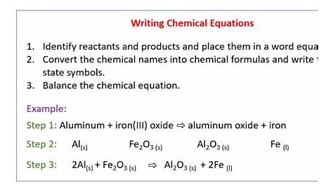 Word Equations Worksheet Chemical Reactions - Diy Projects