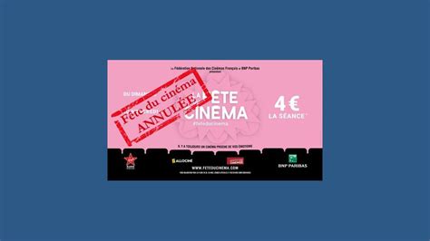 There are no critic reviews yet for fete du cinema d'animation. 36e Fête du Cinéma - L'édition 2020 de la Fête du Cinéma est annulée - Actu du moment - Articles ...