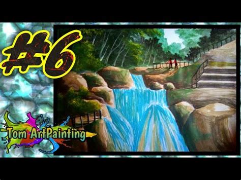 Poin pembahasan ide 24+ cara melukis pemandangan dengan cat air yang mudah adalah : CARA MELUKIS PEMANDANGAN AIR TERJUN DAN HUTAN - YouTube