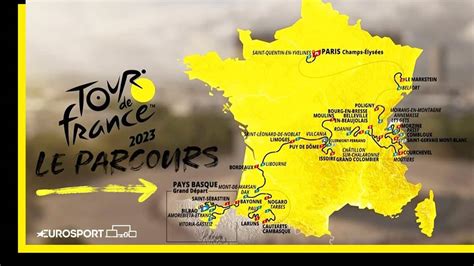 Article similaire à CARTE Tour de France le parcours de la e étape entre Saint Léonard