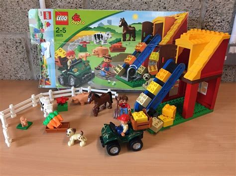 large lego ville duplo 4975 farm set with box in dundee gumtree