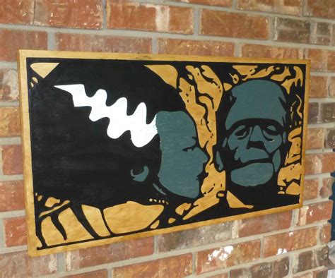 Halloween Cnc Wall Art Free Dxf File Instructables