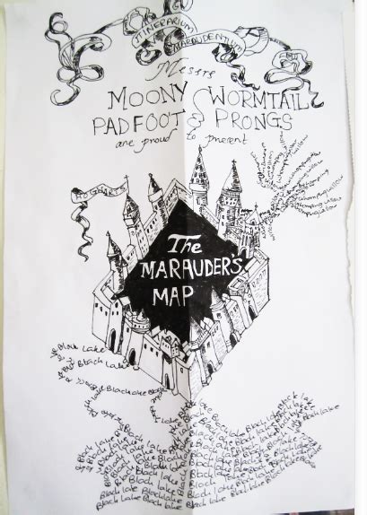 Free SVG Harry Potter Marauders Map Svg 11998+ Crafter Files