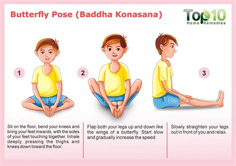 The butterfly pose is additionally referred to as the purna titli posture. 10 Amazing Yoga Poses for Your Kids to Keep Them Fit and Healthy - Page 2 of 3 | Top 10 Home ...
