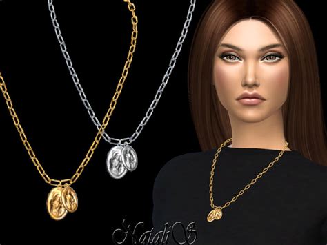 Double Locket On A Chain By Natalis At Tsr Sims 4 Updates