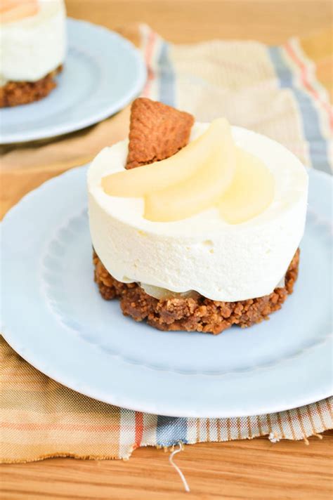 Donc, très vite à préparer. Recette de Mini cheesecake sans cuisson aux poires et ...